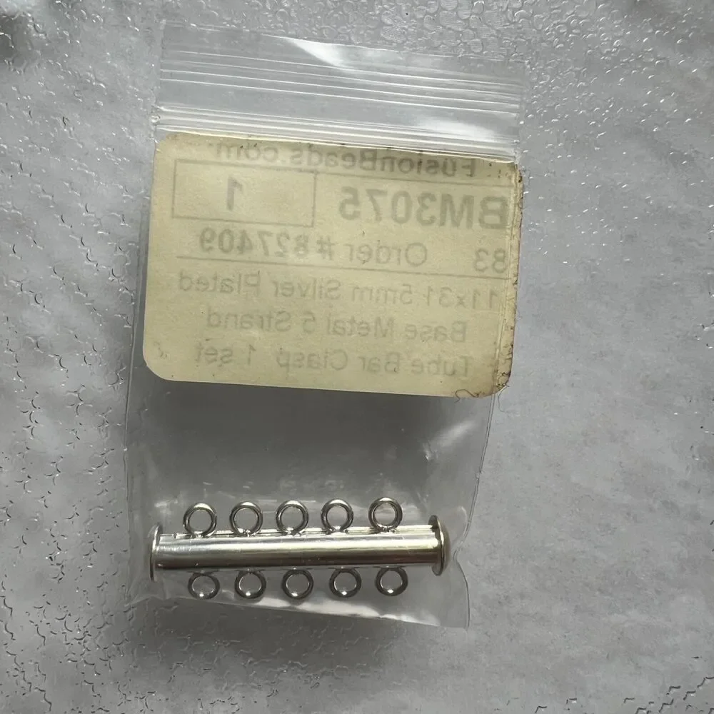 Lot of Jewelry Clasps Barrel Clasps Five Strand Tube Bar Toggle Clasp